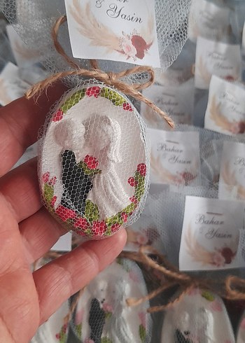 Beyaz Dekoratif Hediyelik Setler - Görsel 8