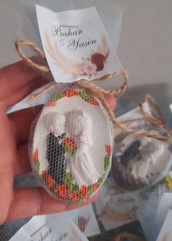 Beyaz Dekoratif Hediyelik Setler - Görsel 5