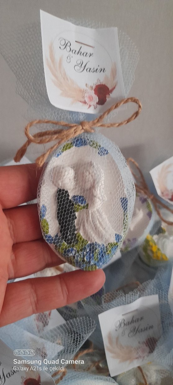 Beyaz Dekoratif Hediyelik Setler - Görsel 4