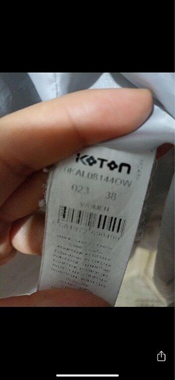 38 Beden gri Renk Mont koton