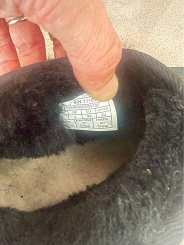 38 Beden siyah Renk UGG Classic Ultra Mini