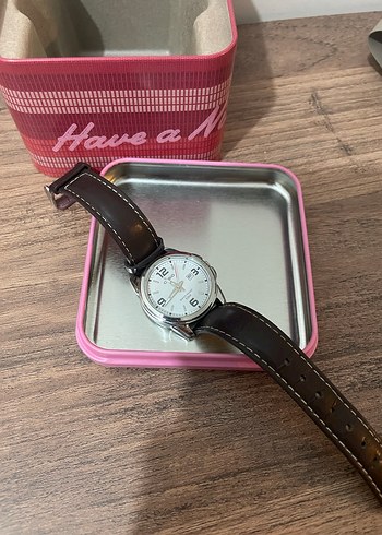 Klasik Kadın Kol Saati Beyaz Kadran - Görsel 2