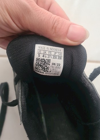 Adidas Adidas Siyah Erkek Çocuk Spor Ayakkabı