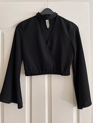Zara crop bluz