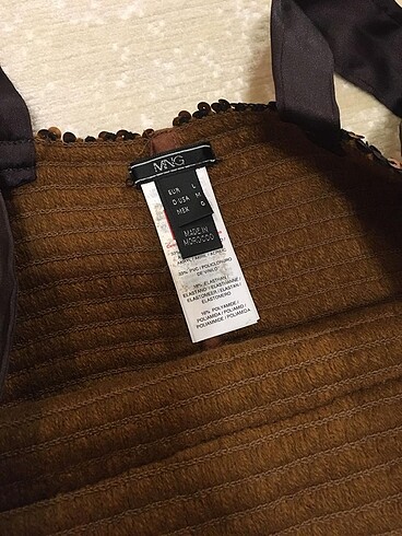 Mango pullu ust kadife detayli - Görsel 2