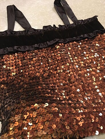 Mango pullu ust kadife detayli - Görsel 7