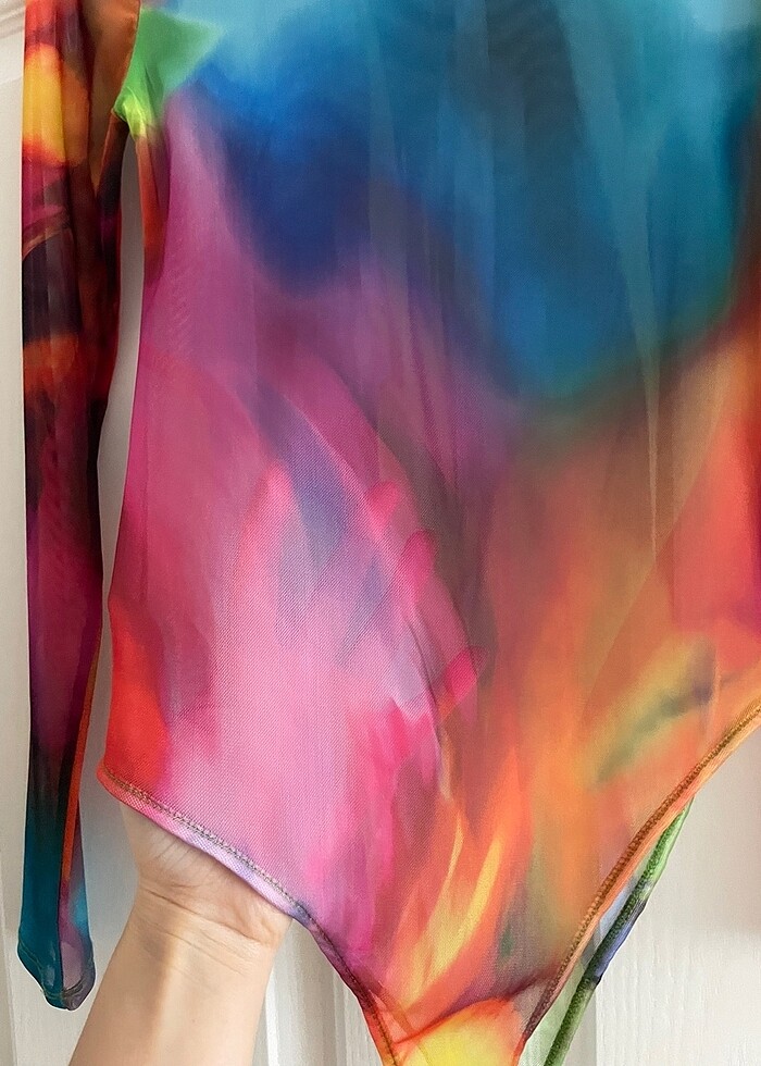 Zara tul bluz - Görsel 4