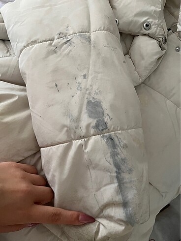 40 Beden beyaz Renk Lc waikiki kadın beyaz mont