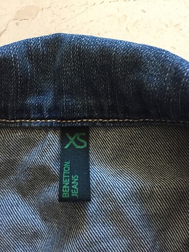 Benetton Benetton Jean yelek