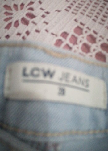 Mavi Loose Fit Mini Denim Şort - Görsel 3