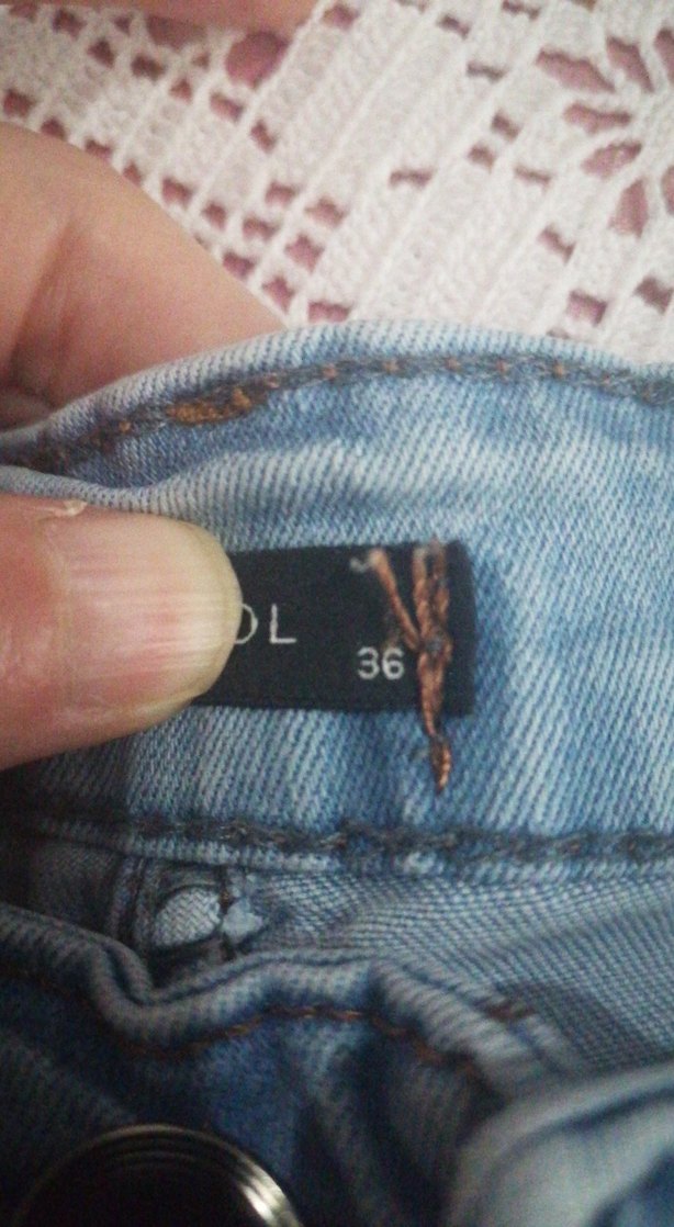 Mavi Rahat Kesim Kısa Kot Şort - Görsel 4