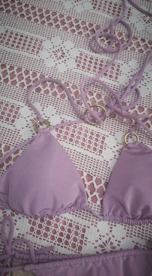 Mor bikini takım - Görsel 2