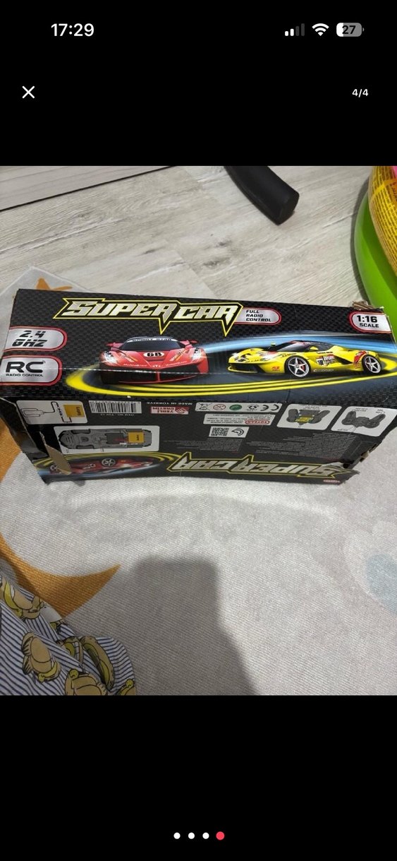 Kırmızı Renkli Uzaktan Kumandalı Oyuncak Araba - Görsel 4