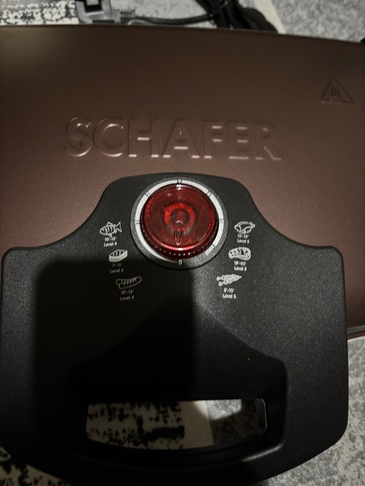 Sıfır kutulu garantili Schafer  Kahverengi Tost Makinesi - Görsel 5