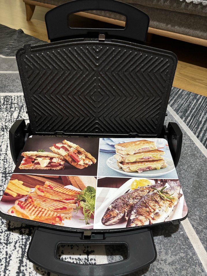 Sıfır kutulu garantili Schafer  Kahverengi Tost Makinesi - Görsel 4