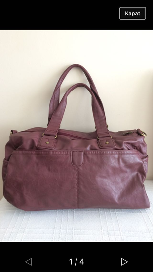 Bordo Çanta