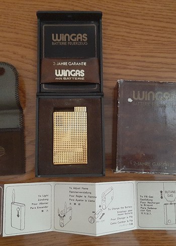 Alman üretimi Wingas Batterie Feuerzeug koleksiyonluk çakmak - Görsel 2