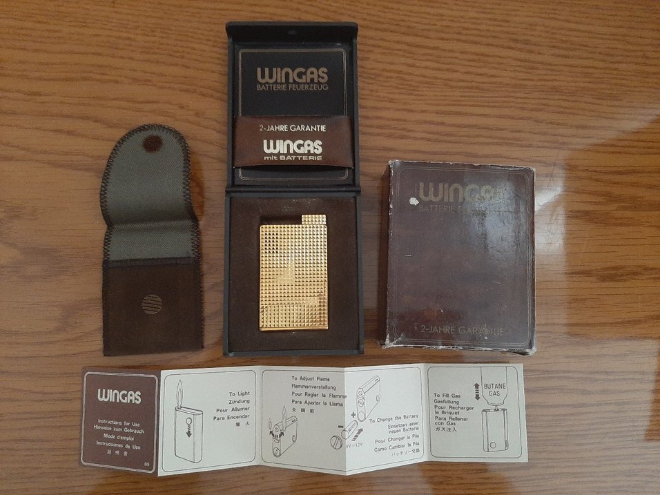 Alman üretimi Wingas Batterie Feuerzeug koleksiyonluk çakmak - Görsel 2