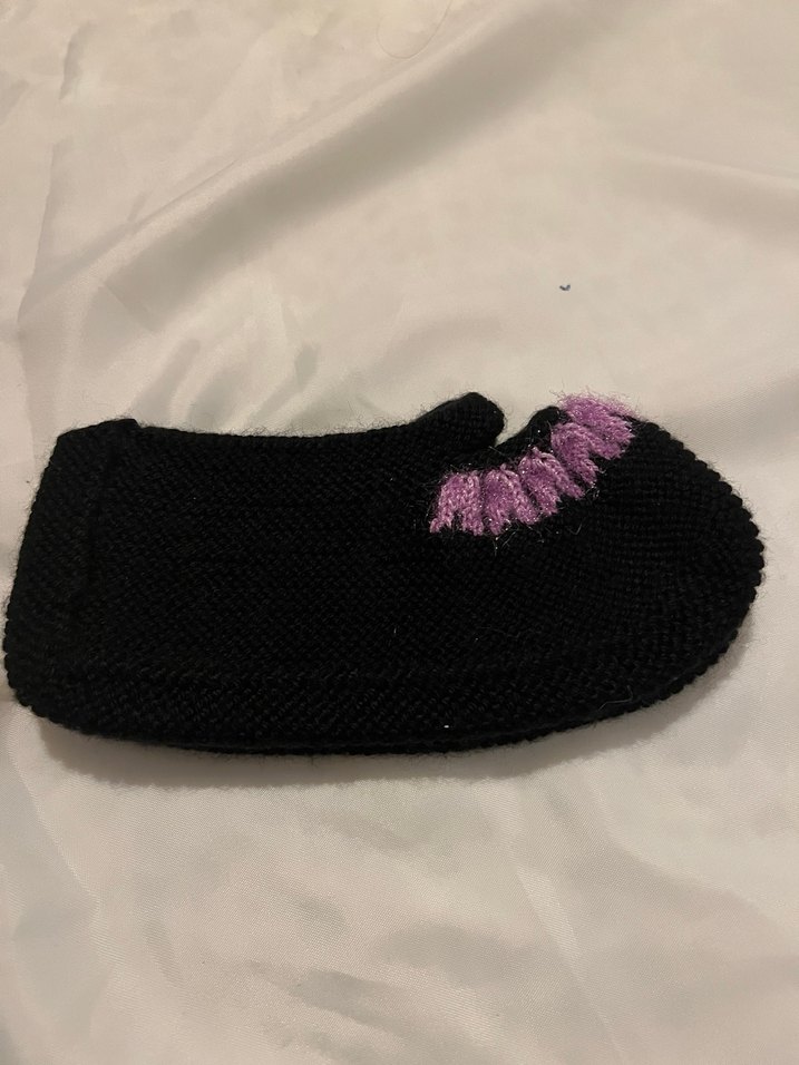 Örgü patik - Görsel 2