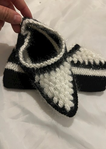 Örgü patik - Görsel 2