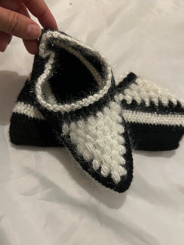 Örgü patik - Görsel 2