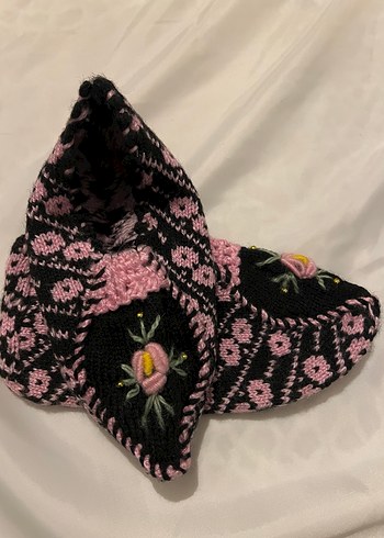 Örgü patik - Görsel 2