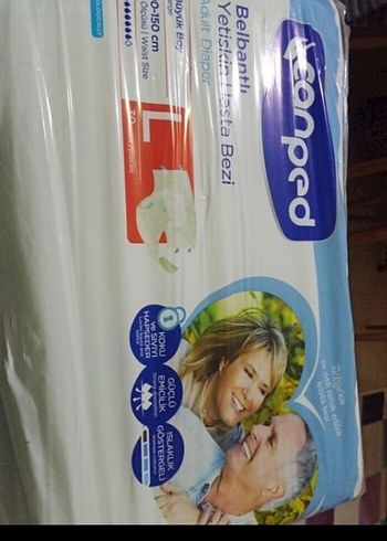 Diğer Canped Büyük Boy Yetişkin Hasta Bezi 30'lu