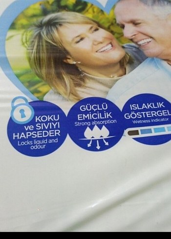 6 Beden: 16+ kg Beden Canped Büyük Boy Yetişkin Hasta Bezi 30'lu