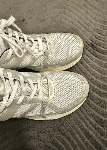 Hm Beyaz Bağcıklı Kadın Spor Ayakkabı - Görsel 2