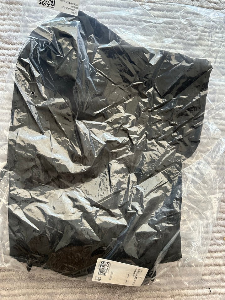 Barrel Paçalı Siyah Kadın Pantolon - Görsel 3