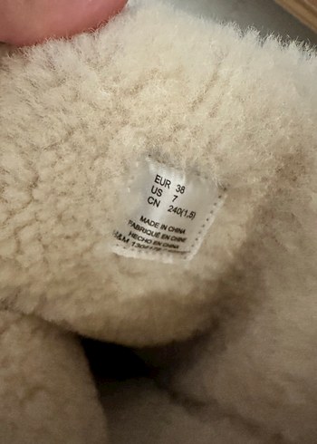 Kahverengi Deri Kadın Dizüstü Kürklü Bot - Görsel 4