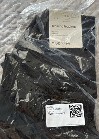 SCULPTMOVE Yüksek Belli Siyah Tayt - Görsel 2