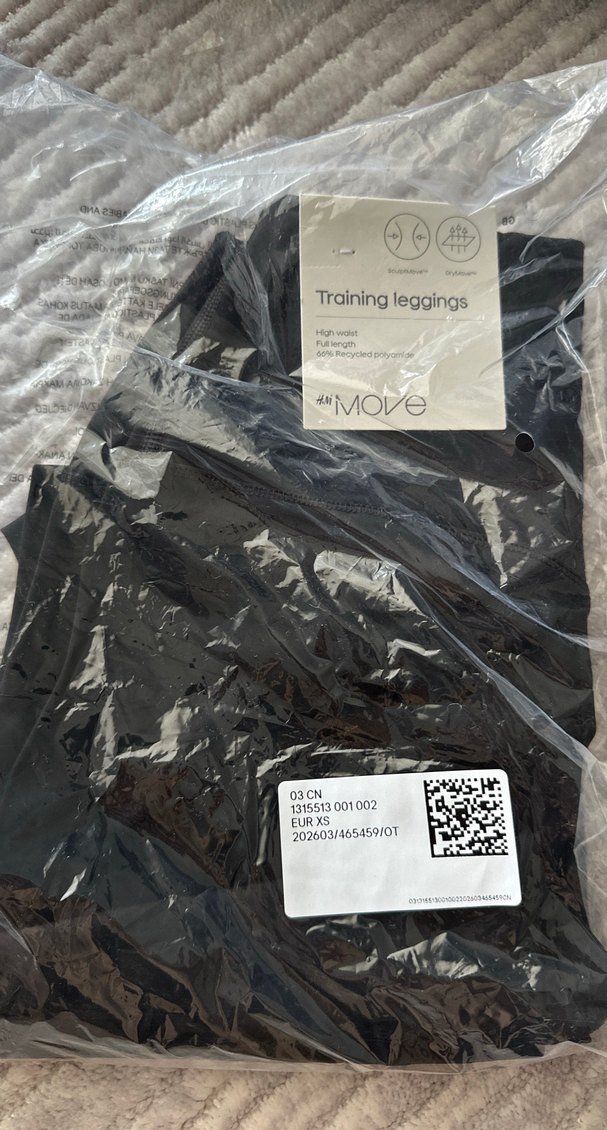 SCULPTMOVE Yüksek Belli Siyah Tayt - Görsel 2