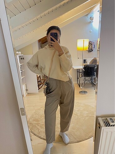 Zara zara carrot jogging fit pantolon