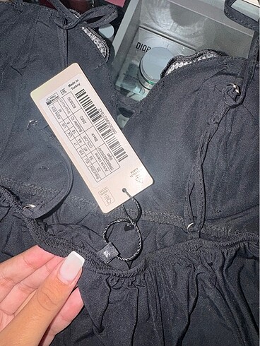 m Beden siyah Renk trenyolmilla crop