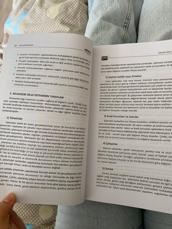 Genel Muhasebe Dönem Sonu İşlemleri 10. Baskı - Görsel 3