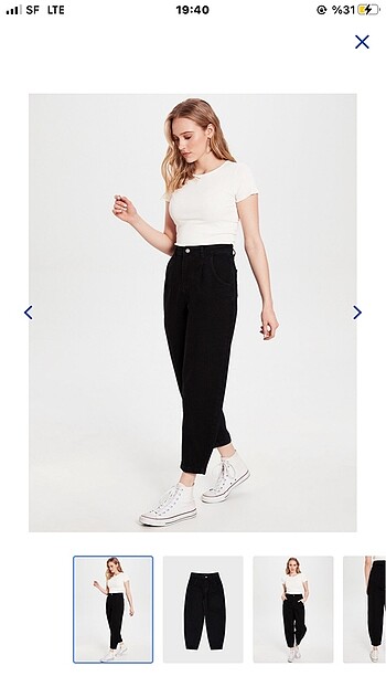 36 Beden siyah Renk Lcw jean