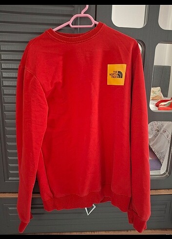 The North Face sweatshirt
