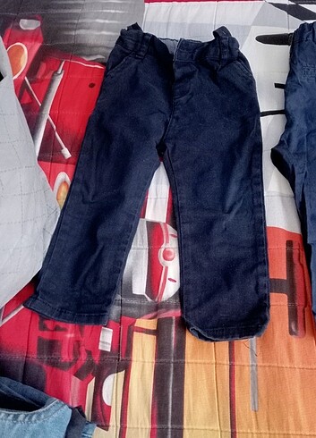 12-18 Ay Beden mavi Renk 4 adet pantalon