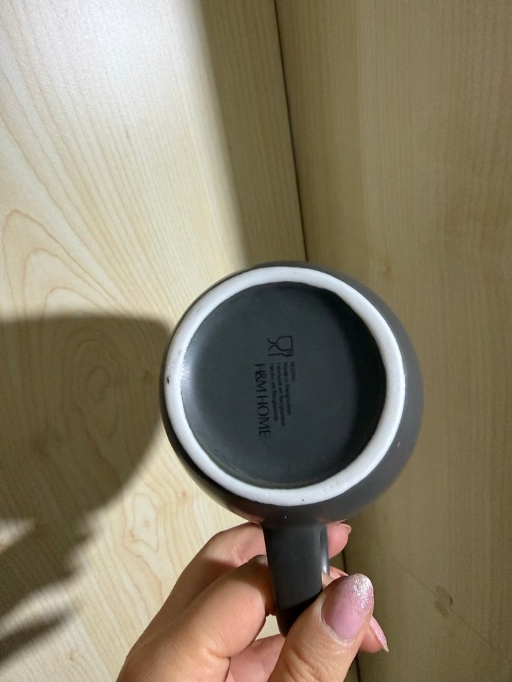 Gri Seramik Kupa - Görsel 2