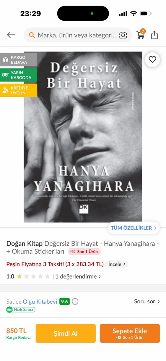 Değersiz Bir Hayat - Hanya Yanagihara - Görsel 3