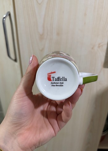 Renkli Desenli Kahve Fincanı - Görsel 3