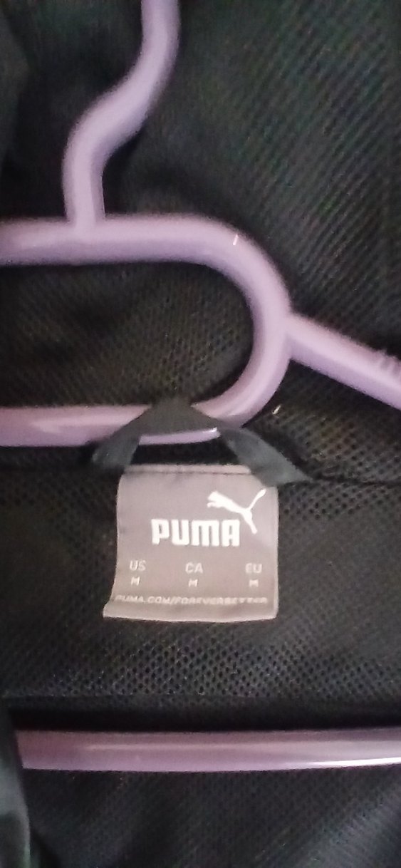 Puma Siyah Kapüşonlu Hafif Rüzgarlık — görsel 3/5