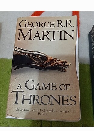  Beden Renk 5 adet GEORGE R.R MARTIN ingilizce kitapları