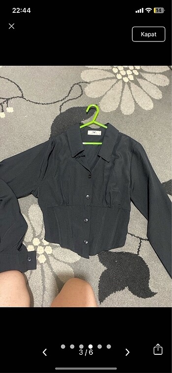 Zara korse detaylı gömlek
