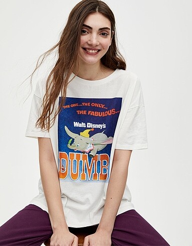 pull&bear disney dumbo tshirt