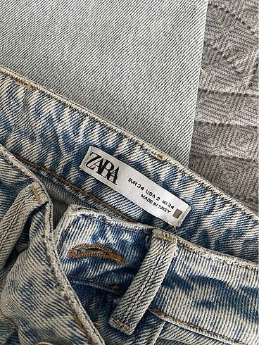 xs Beden mavi Renk Orijinal Zara Jean