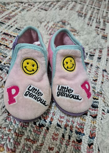 Kız Çocuk Pembe Sıcak Ev Terliği