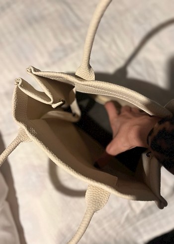 Bej tote çanta - Görsel 2