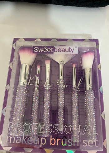 Pastel Mor Profesyonel Makyaj Fırçası Seti - Görsel 3